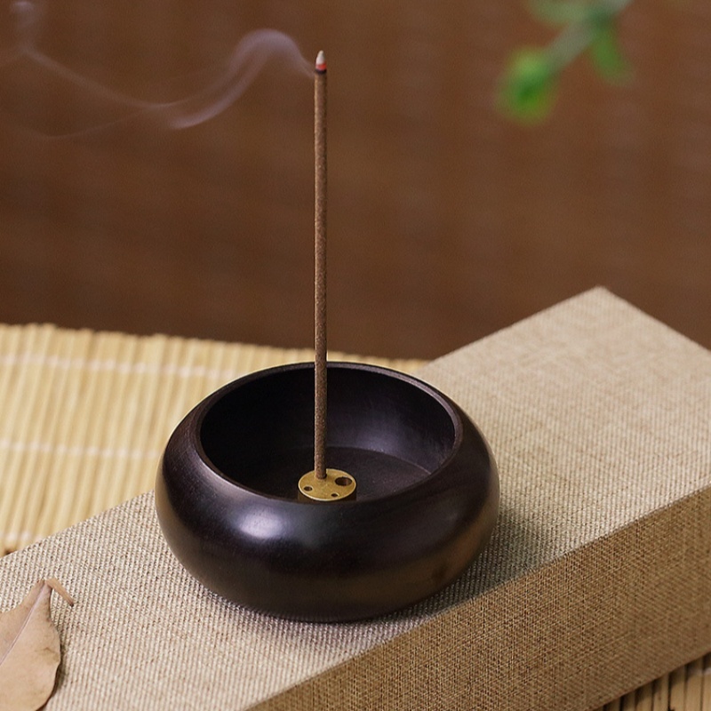 Home Fragrance Plug In - Tempat Dupa Mini Bentuk Mangkuk Kayu