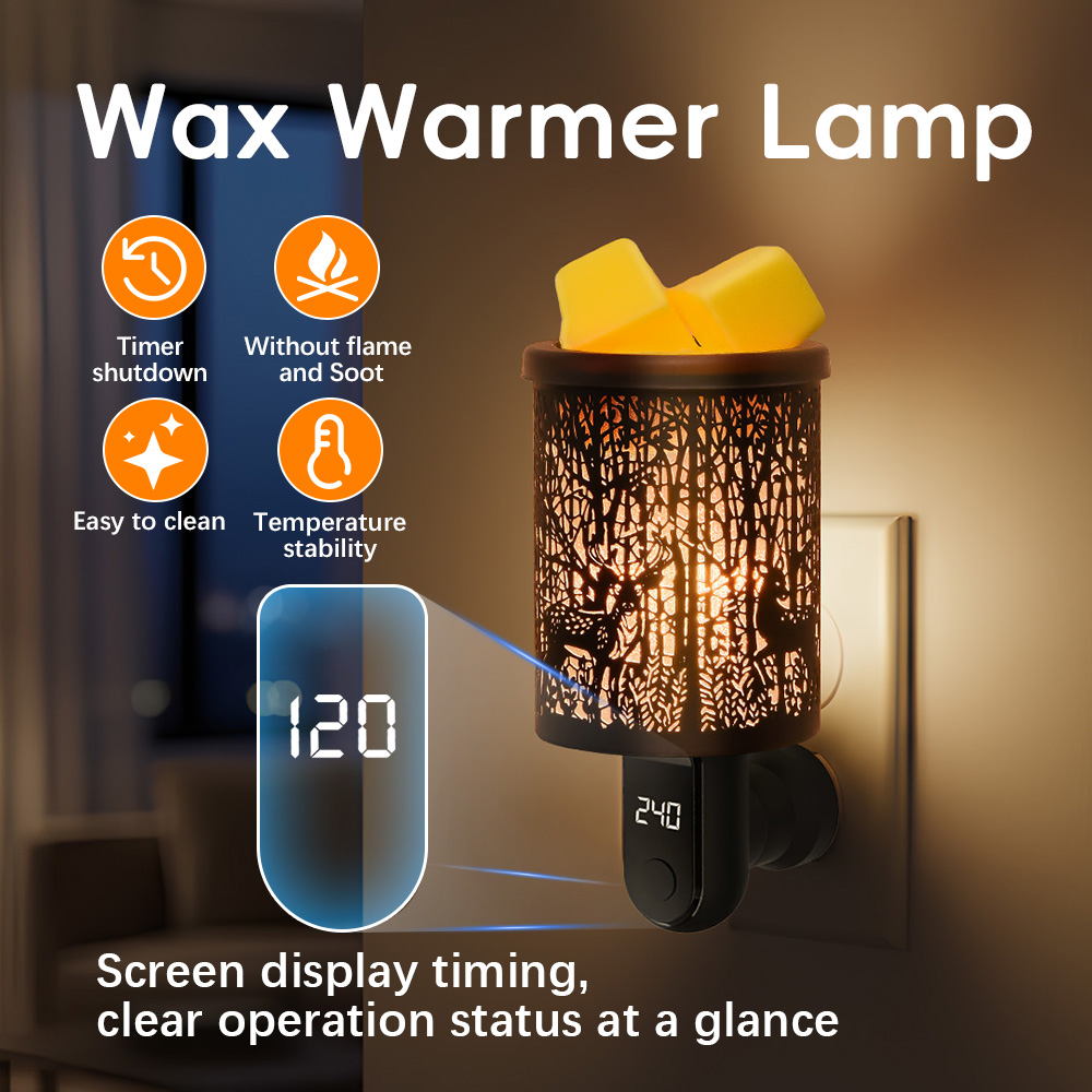Home Fragrance Plug In - Pemanas Lilin Aromaterapi Elektrik, Pengharum Ruangan,