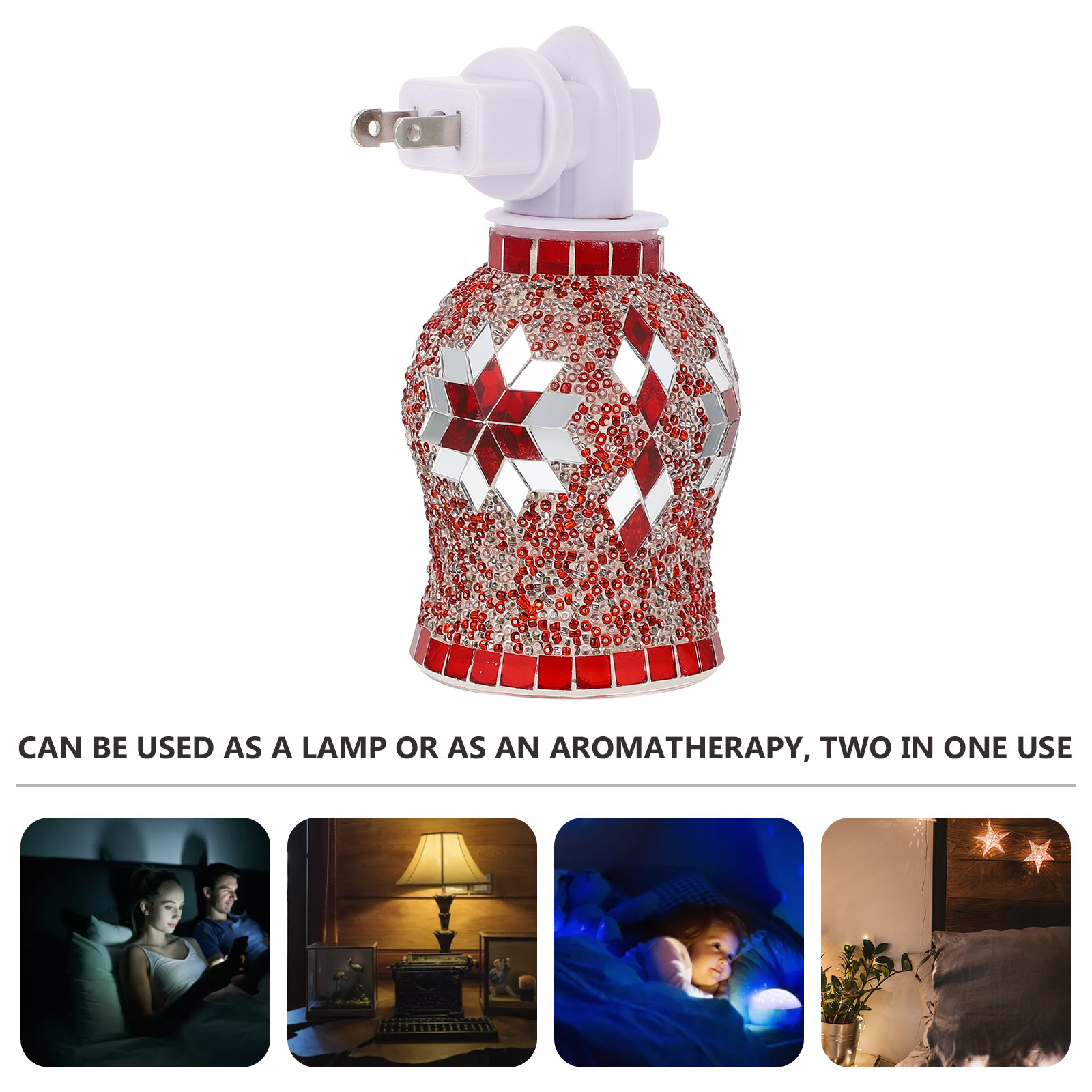 1 Buah Lampu Aroma Lilin Dekor - Home Fragrance Plug In ulasan dan harga