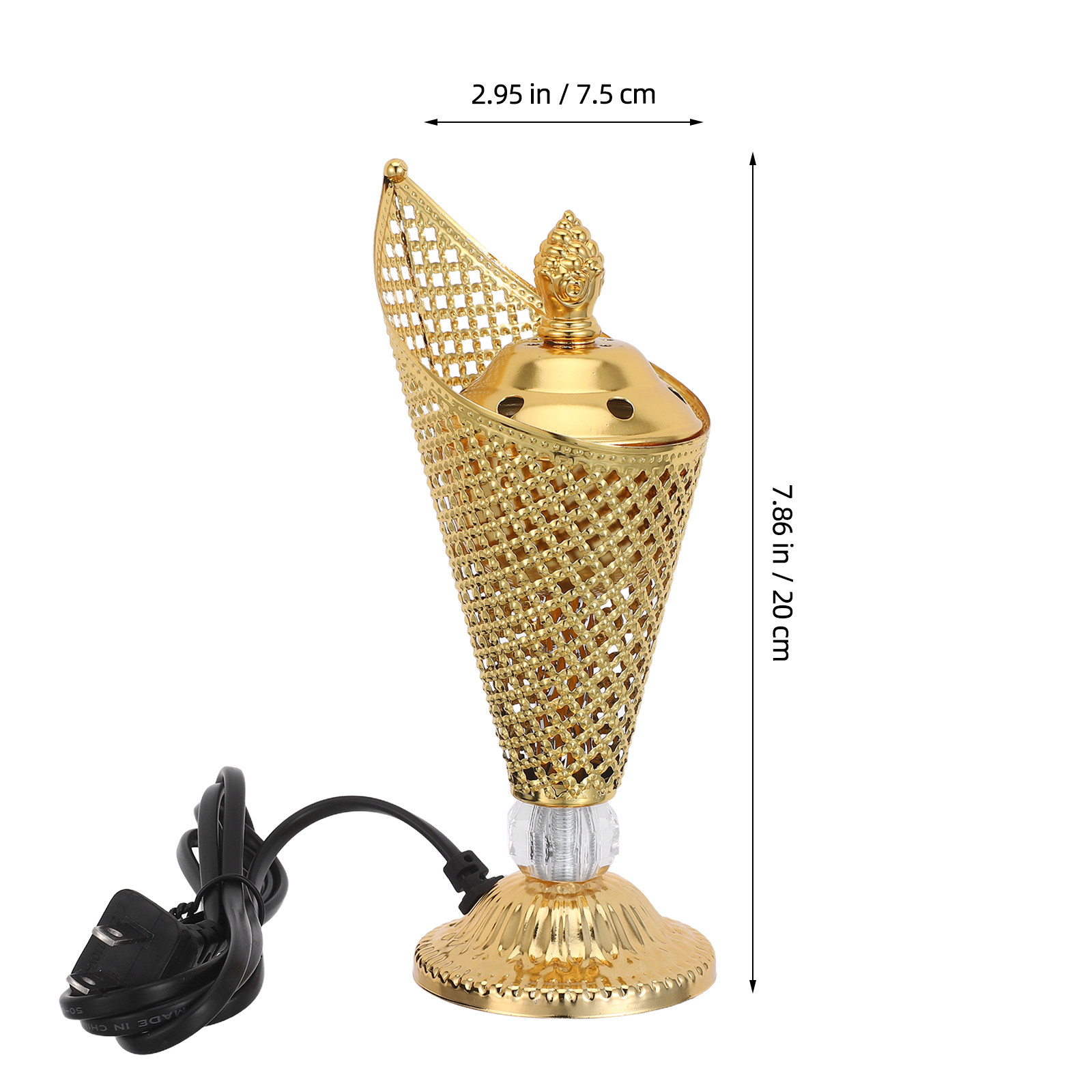 Pembakar Dupa Logam Mabkhara T - Home Fragrance Plug In ulasan dan harga