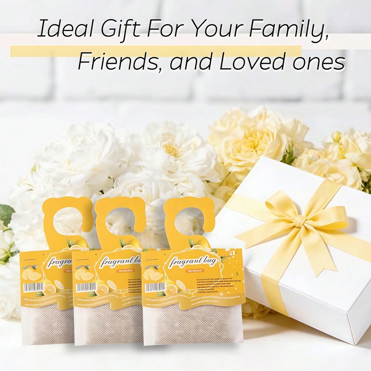 Kantong Pewangi Lemon Gantung, - Home Fragrance Premium ulasan dan harga