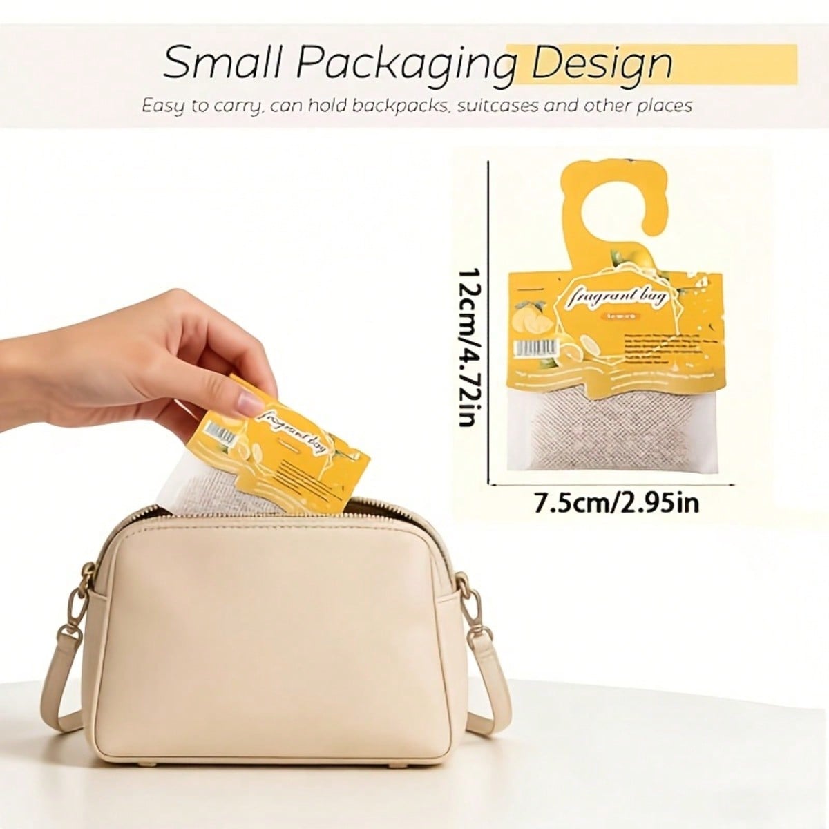 Kantong Pewangi Lemon Gantung, - Home Fragrance Premium ulasan dan harga
