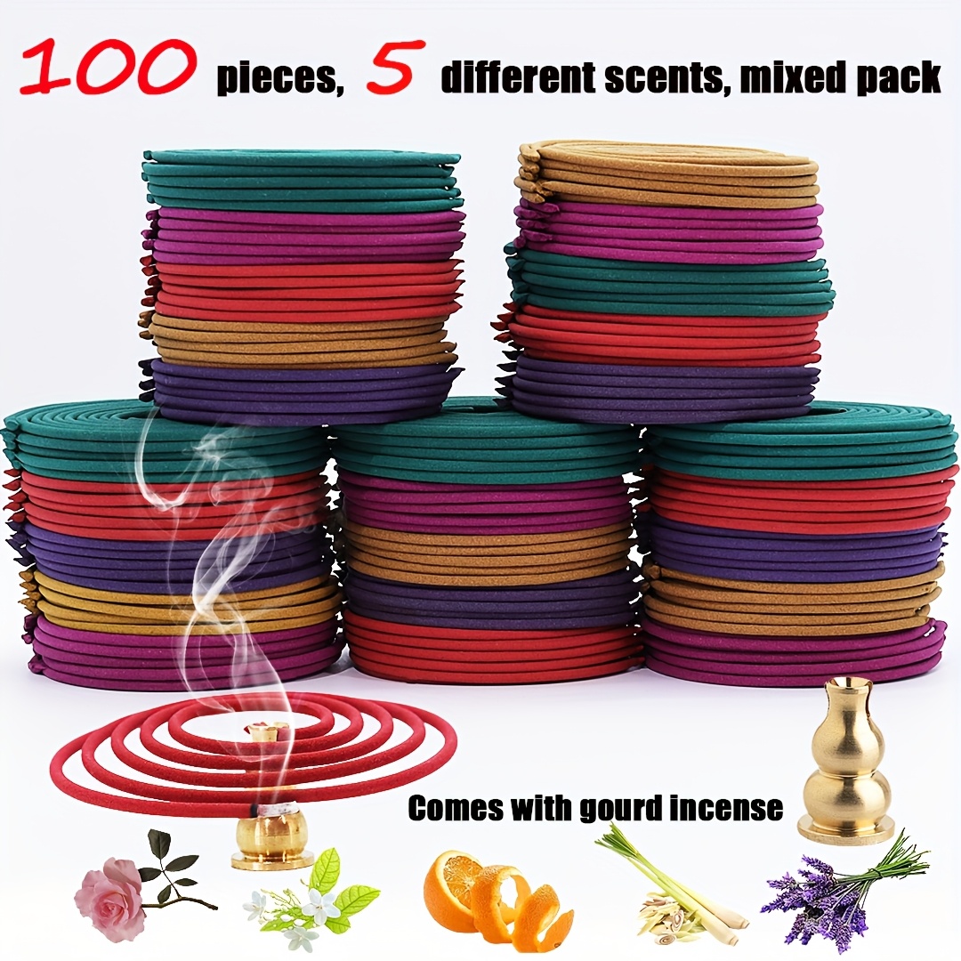 100 Buah Aromaterapi Spiral Ca - Home Fragrance Best ulasan dan harga