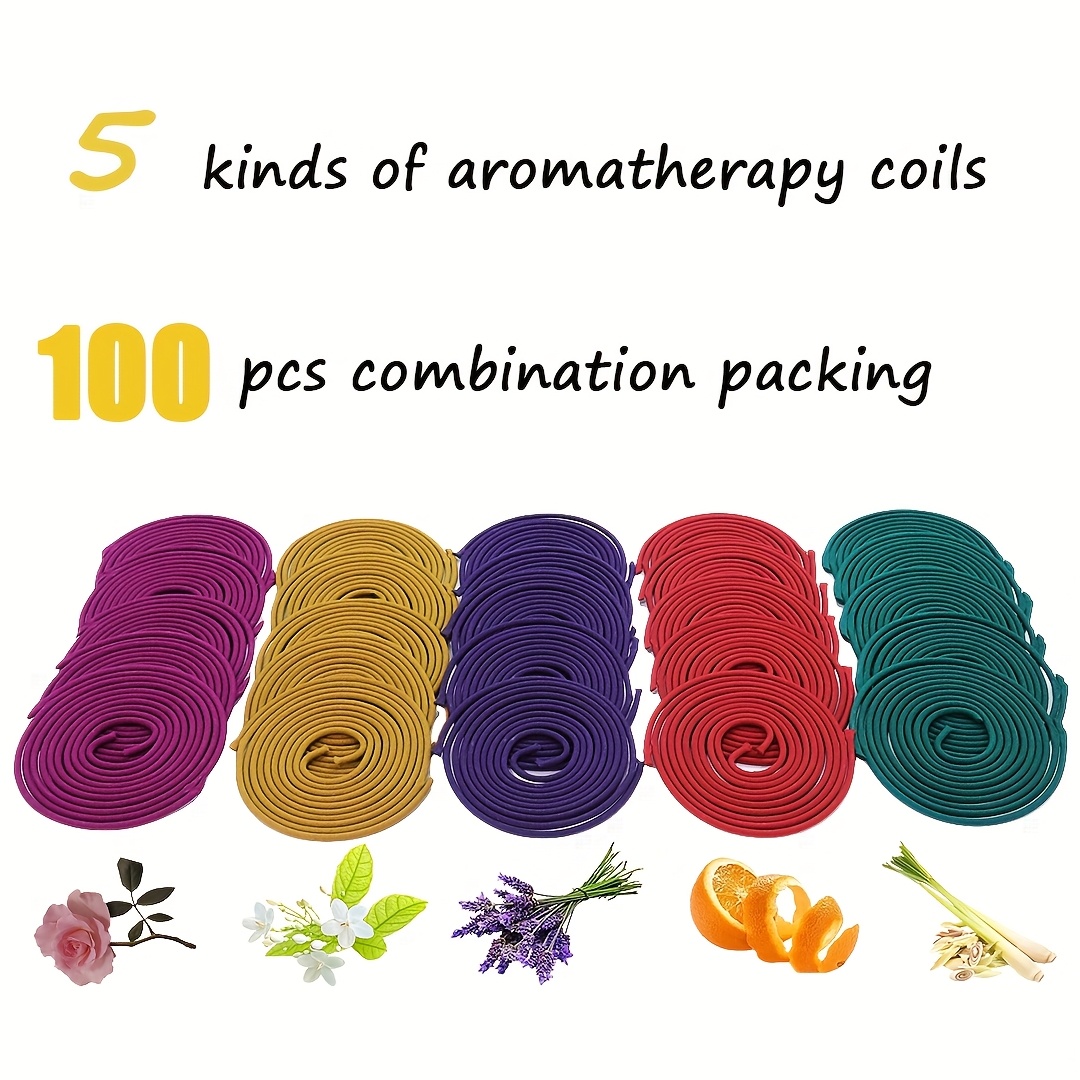 100 Buah Aromaterapi Spiral Ca - Home Fragrance Best ulasan dan harga