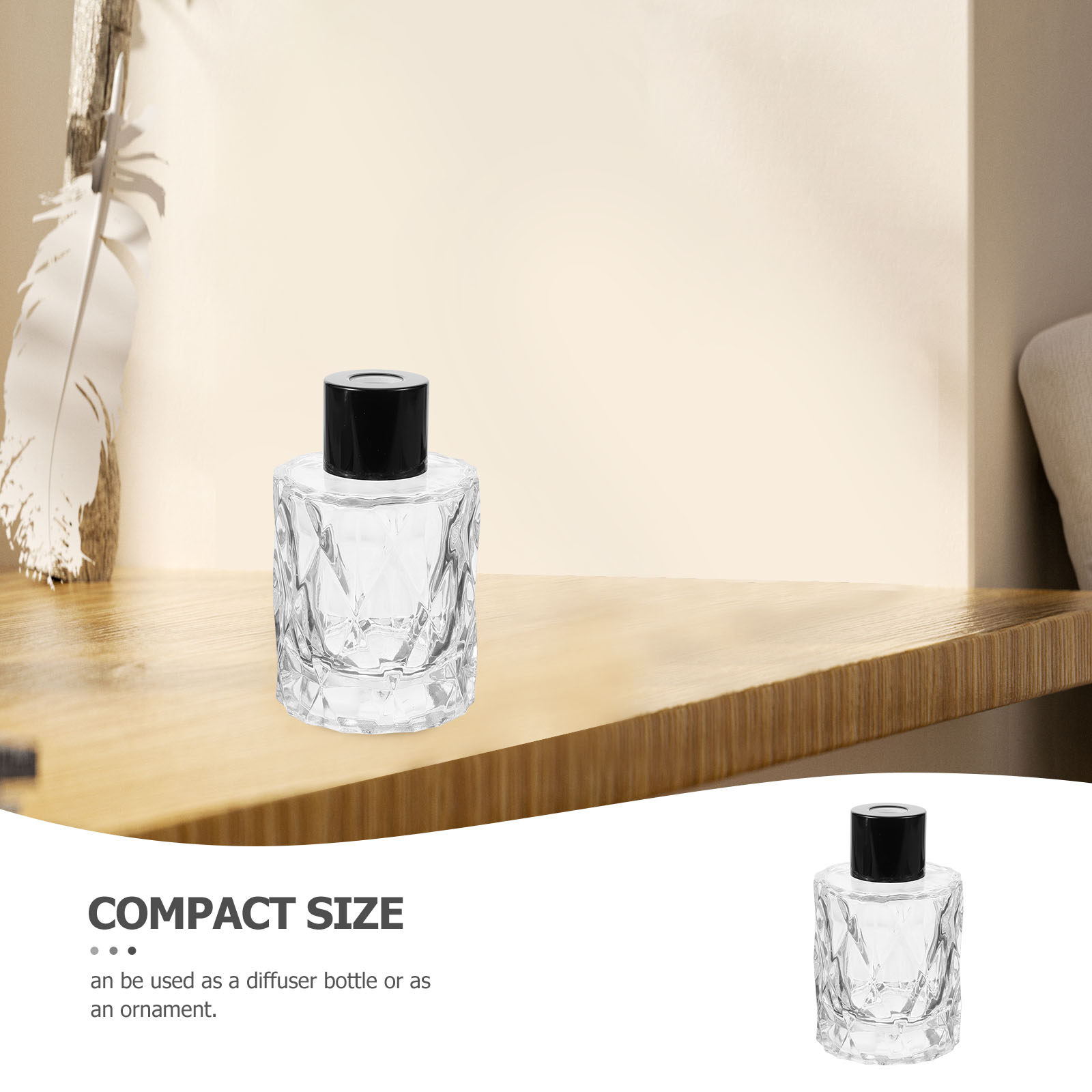 4 Buah Botol Diffuser Kaca Wad - Home Fragrance Aesop ulasan dan harga